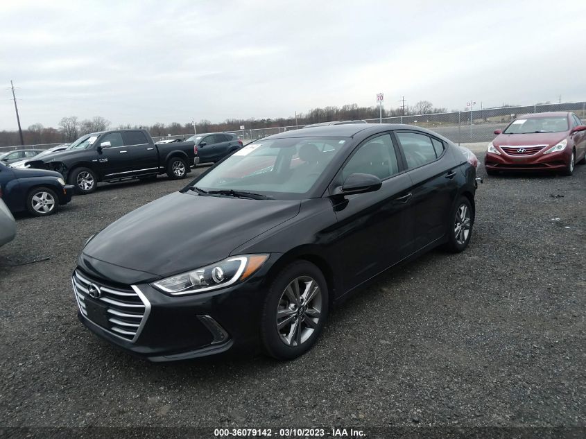 2017 HYUNDAI ELANTRA SE - KMHD84LF1HU153729