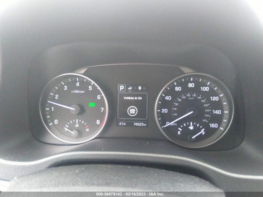 2017 HYUNDAI ELANTRA SE - KMHD84LF1HU153729