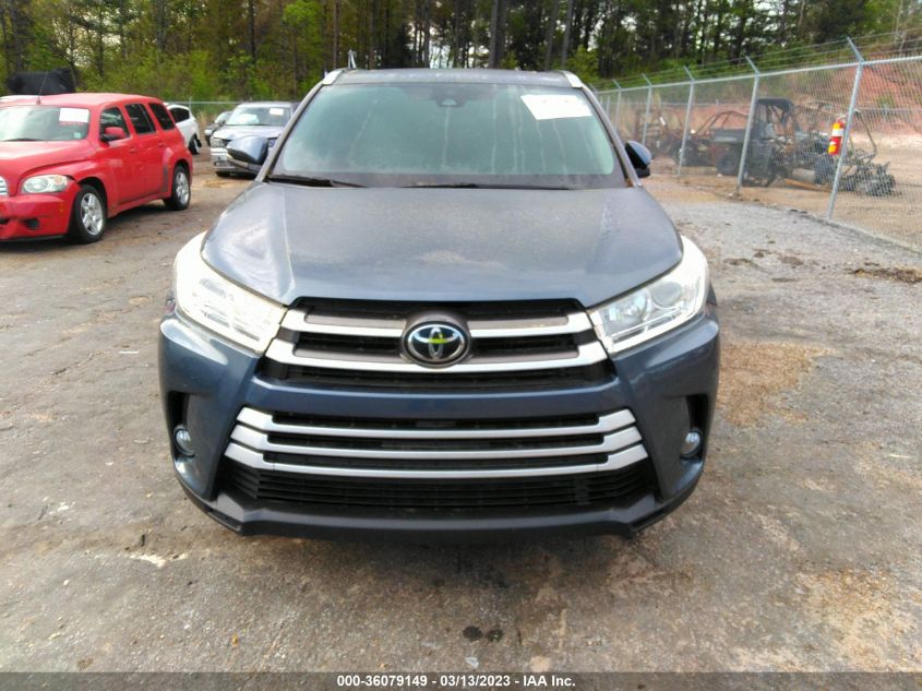 2019 TOYOTA HIGHLANDER SE/XLE - 5TDKZRFH3KS345121