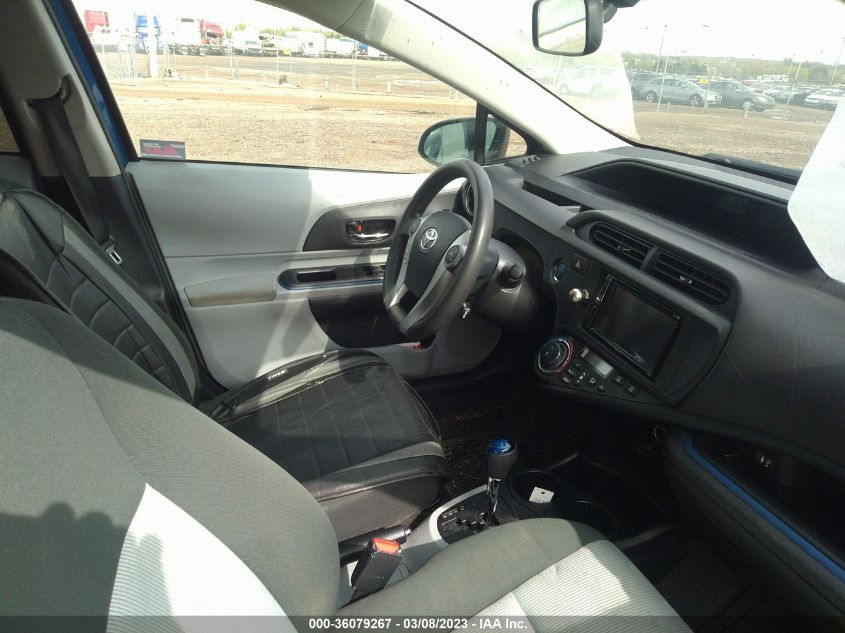 2013 TOYOTA PRIUS C ONE/TWO/THREE/FOUR - JTDKDTB34D1040913
