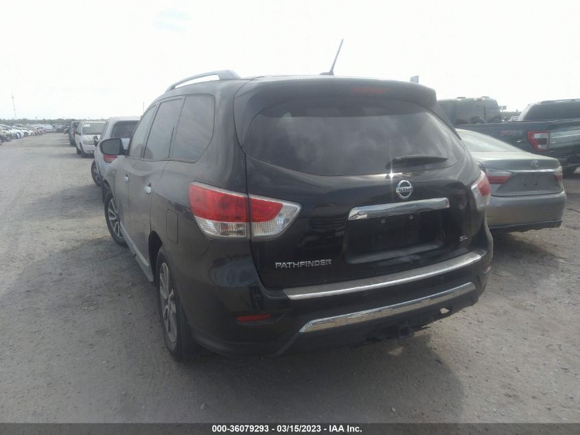 2015 NISSAN PATHFINDER SL - 5N1AR2MN1FC702598