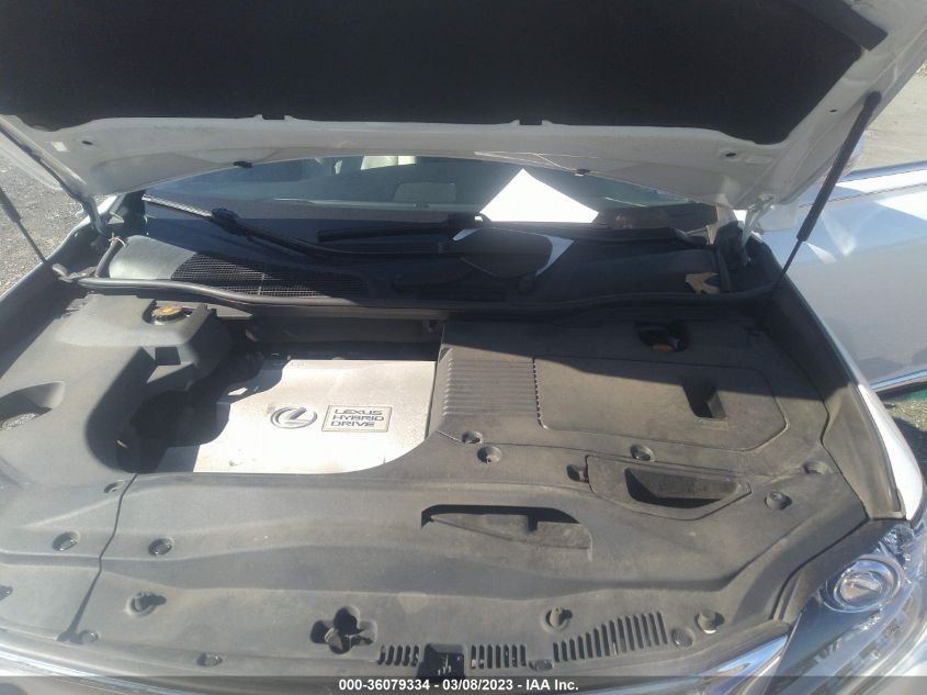 2013 LEXUS RX 450H JTJBC1BA0D2061691