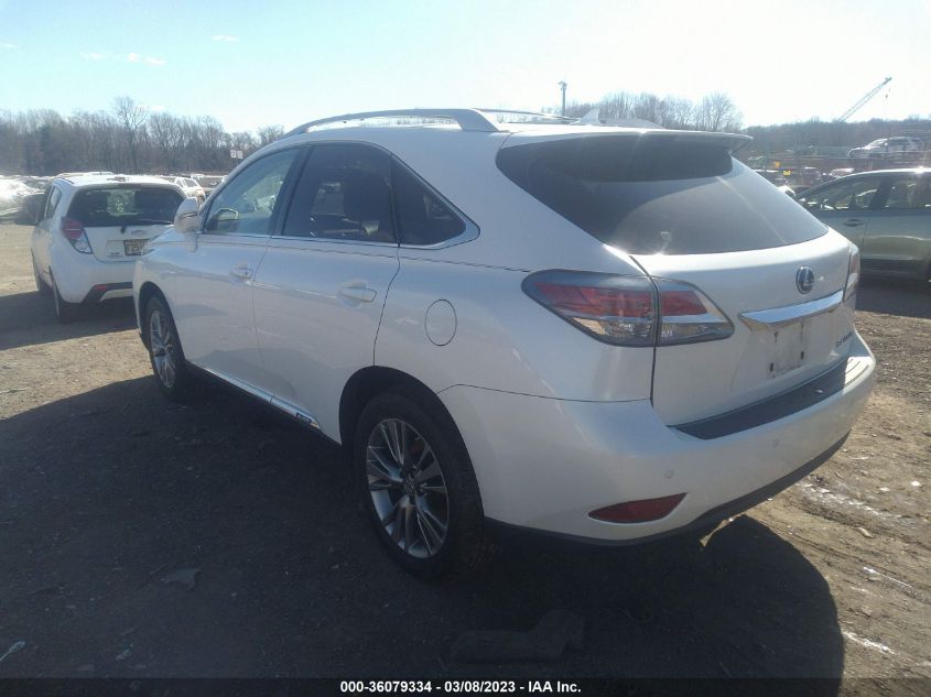 2013 LEXUS RX 450H JTJBC1BA0D2061691