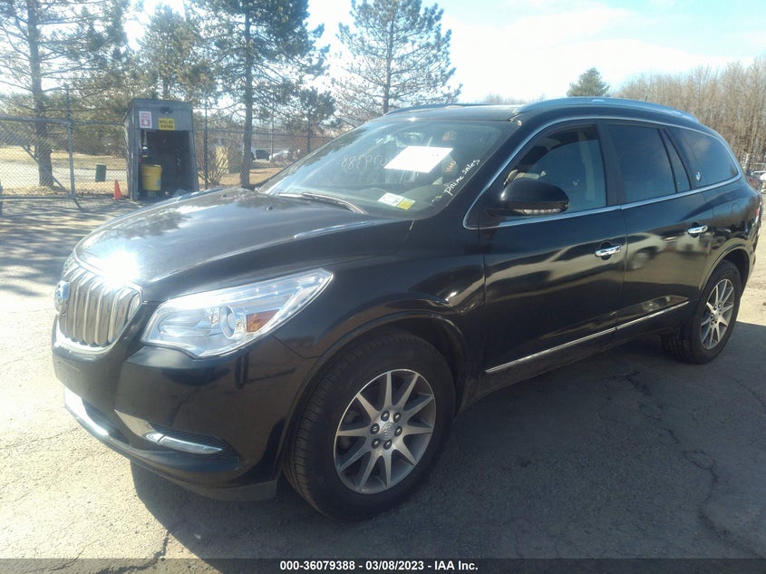 VIN 5GAKVBKD3HJ237353 2017 BUICK ENCLAVE LEATHER
