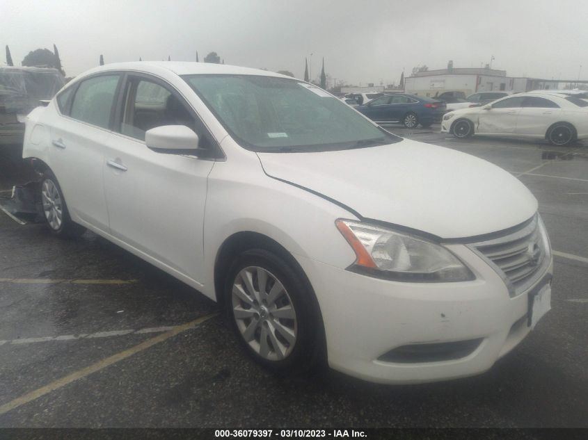 2013 NISSAN SENTRA SV - 3N1AB7APXDL704270