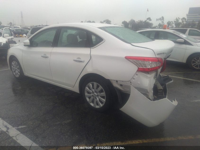 2013 NISSAN SENTRA SV - 3N1AB7APXDL704270