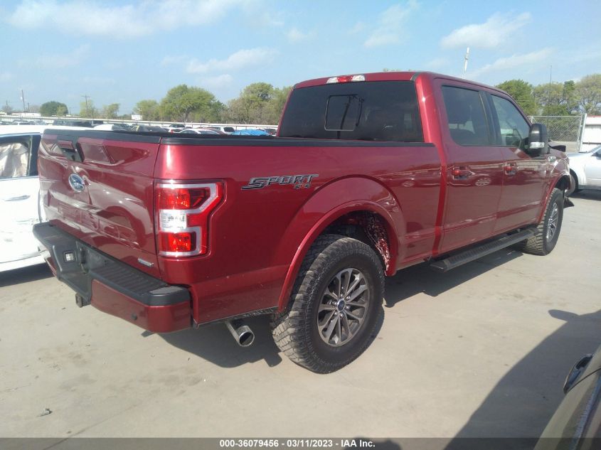 2018 FORD F-150 XL/XLT/LARIAT - 1FTFW1EG7JKC35487