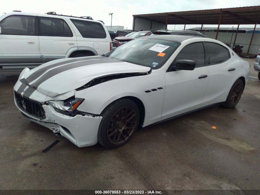 2014 MASERATI GHIBLI S Q4 ZAM57RTA4E1085688