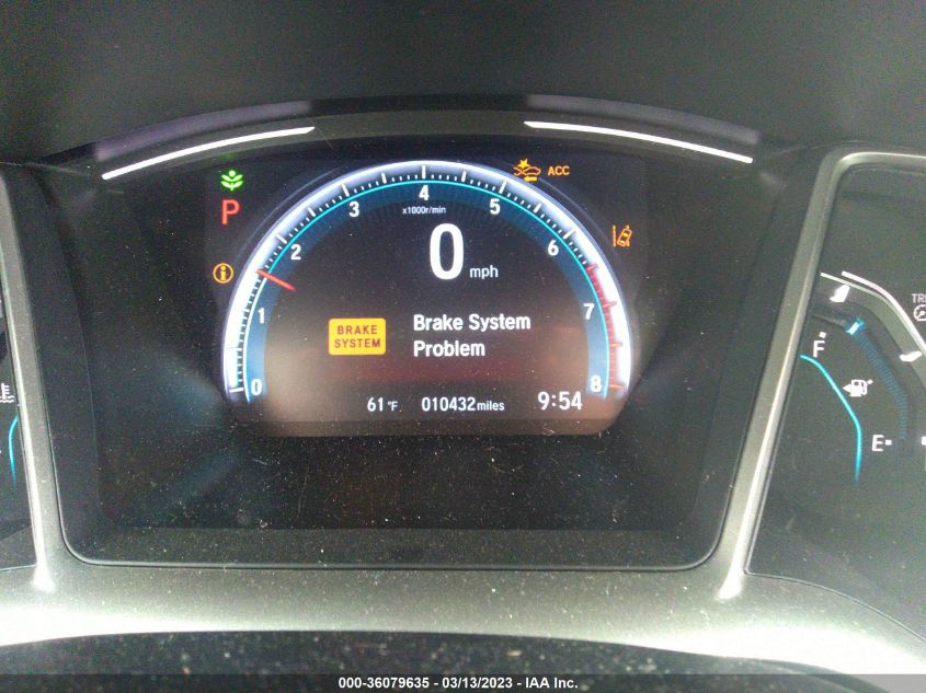 2021 HONDA CIVIC SEDAN EX - 19XFC1F31ME009540