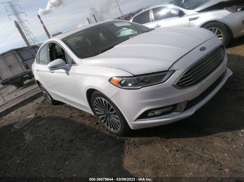 2017 FORD FUSION SE - 3FA6P0HD2HR271933