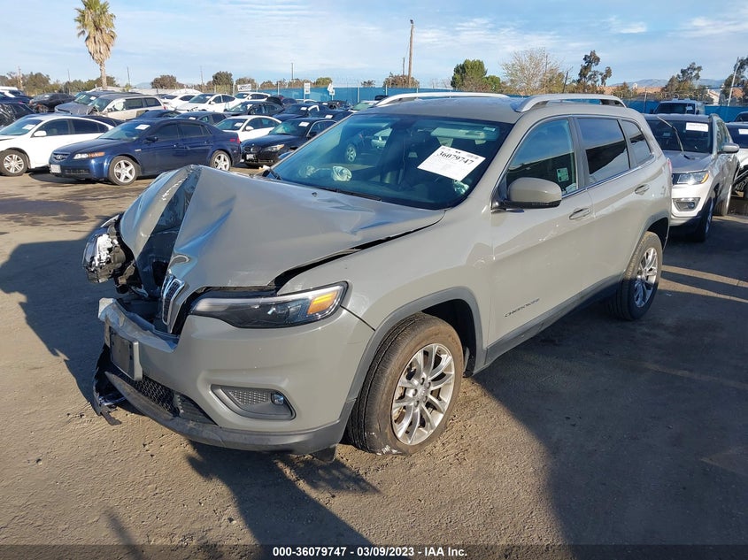 VIN 1C4PJLLB6KD416494 2019 JEEP CHEROKEE LATITUDE PLUS