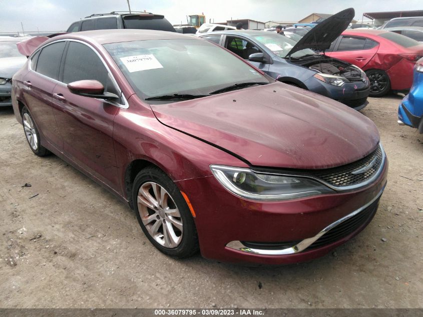 2016 CHRYSLER 200 LIMITED - 1C3CCCAB2GN124939