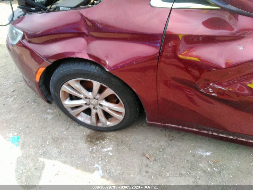 2016 CHRYSLER 200 LIMITED - 1C3CCCAB2GN124939