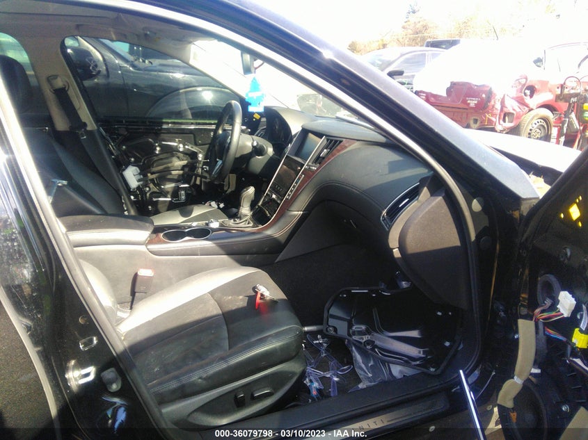 VIN JN1EV7ARXJM440981 2018 INFINITI Q50 3.0T LUXE