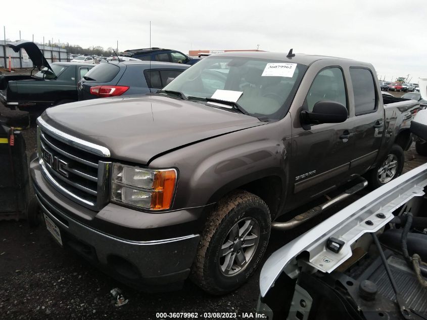 2013 GMC SIERRA 1500 SLE - 3GTP2VE73DG271292