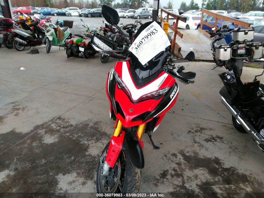2018 DUCATI MULTISTRADA 1260/1260 S ZDMAAEKWXJB000193