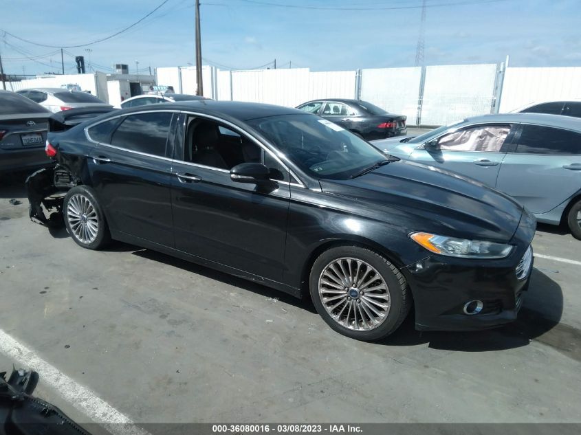 2013 FORD FUSION TITANIUM - 3FA6P0K97DR220572