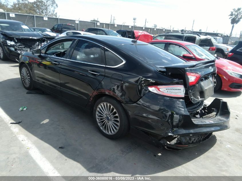 2013 FORD FUSION TITANIUM - 3FA6P0K97DR220572