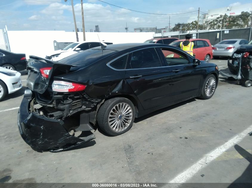 2013 FORD FUSION TITANIUM - 3FA6P0K97DR220572