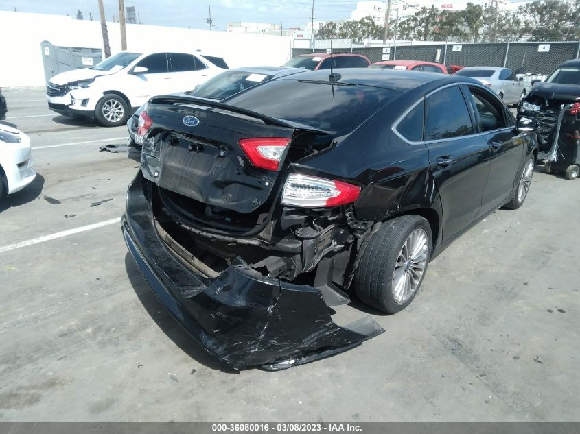 2013 FORD FUSION TITANIUM - 3FA6P0K97DR220572