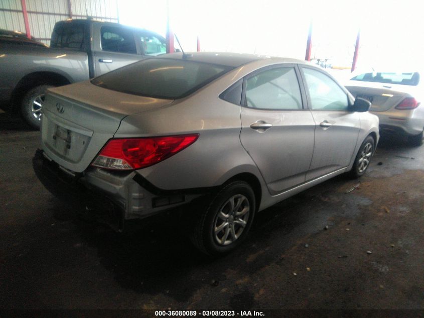 2013 HYUNDAI ACCENT GLS - KMHCT4AEXDU463957