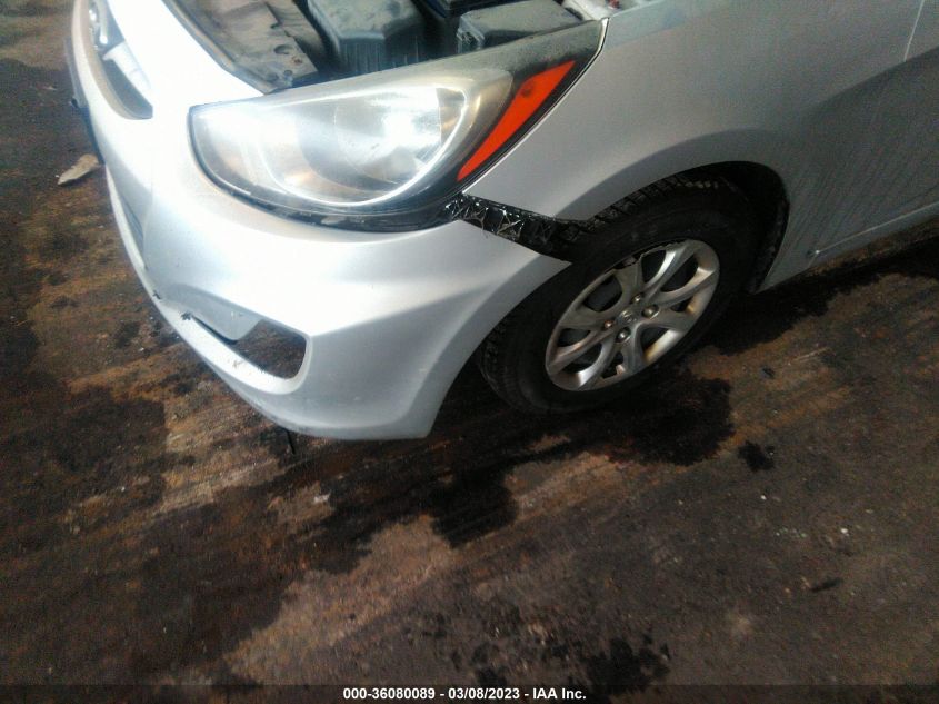 2013 HYUNDAI ACCENT GLS - KMHCT4AEXDU463957