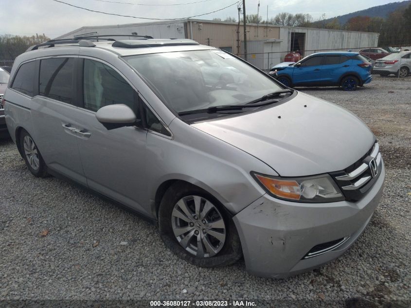 2014 HONDA ODYSSEY EX-L - 5FNRL5H68EB134719
