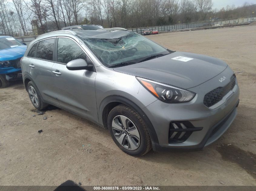 2022 KIA NIRO LX - KNDCB3LC8N5540513