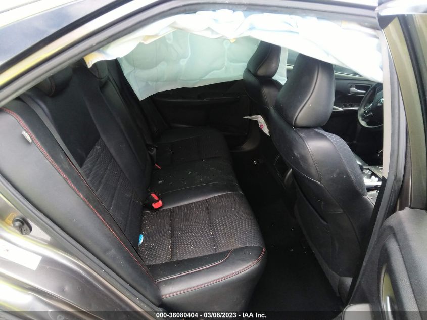 2015 TOYOTA CAMRY XLE/SE/LE/XSE - 4T1BF1FK9FU905212
