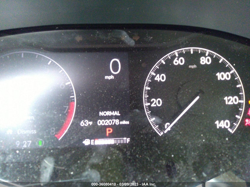 VIN 3CZRZ1H31PM719499 2023 HONDA HR-V LX