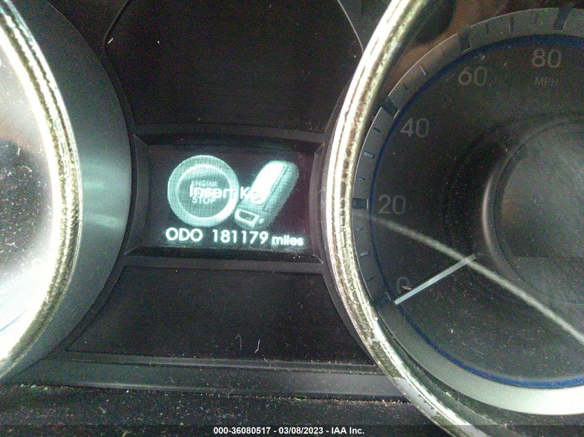 2013 HYUNDAI SONATA GLS/SE/LIMITED - 5NPEC4AC4DH512687
