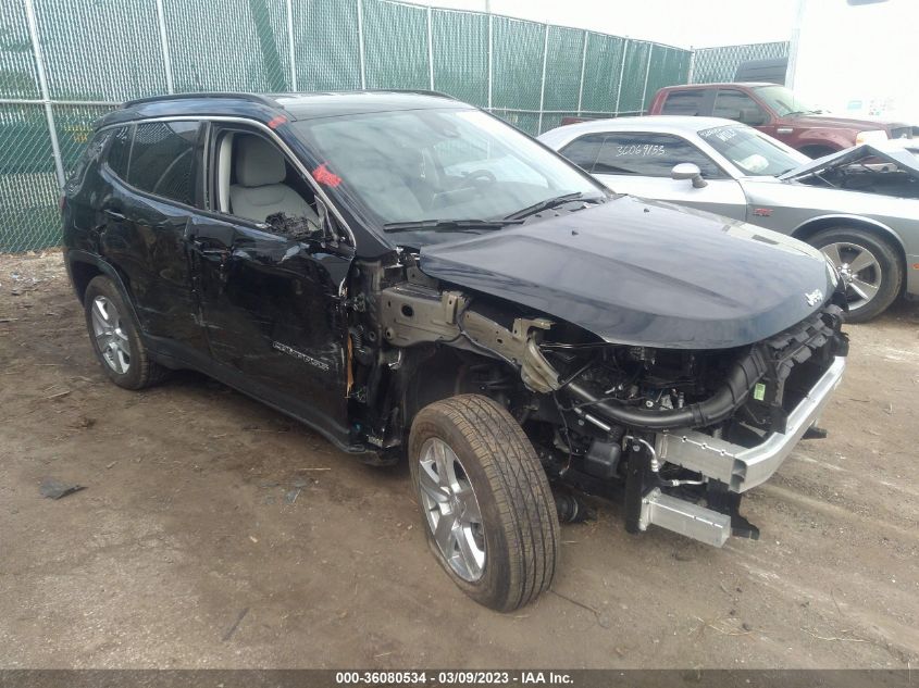 2022 JEEP COMPASS LATITUDE - 3C4NJDBB2NT206102