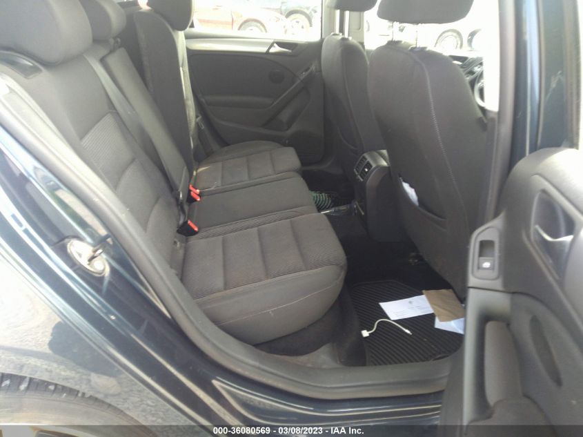 2013 VOLKSWAGEN GOLF TDI W/TECH PKG - WVWNM7AJ2DW006895