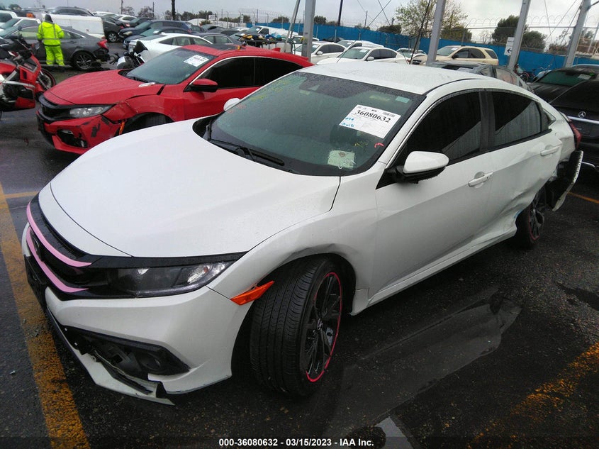 VIN 2HGFC2F88MH541746 2021 HONDA CIVIC SEDAN SPORT