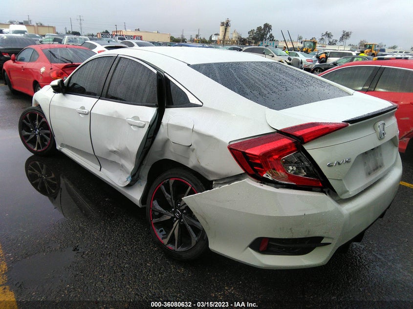 VIN 2HGFC2F88MH541746 2021 HONDA CIVIC SEDAN SPORT