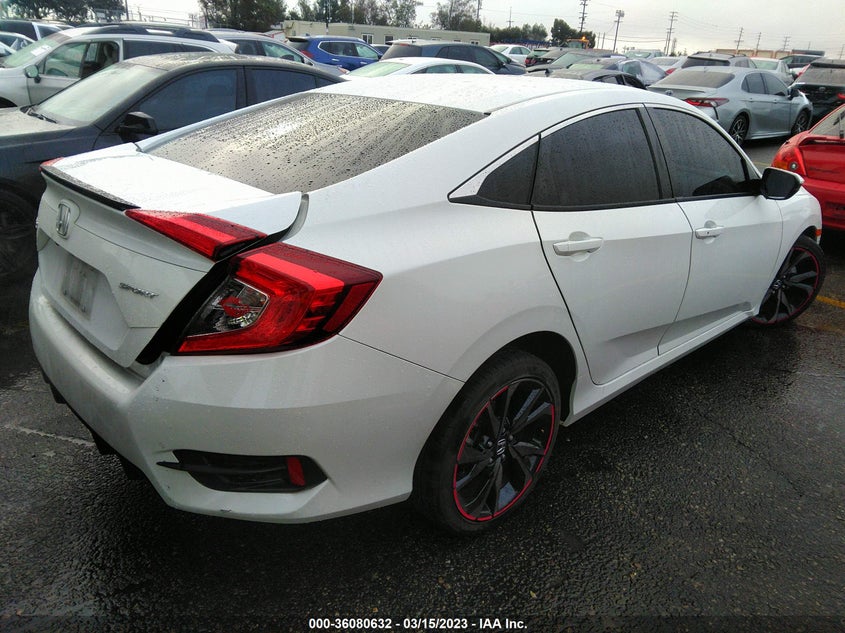 VIN 2HGFC2F88MH541746 2021 HONDA CIVIC SEDAN SPORT