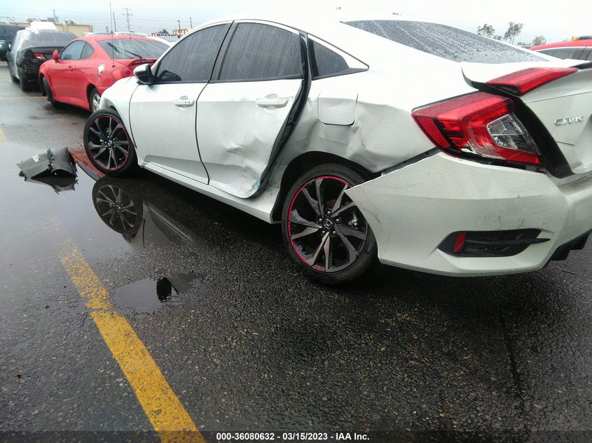 VIN 2HGFC2F88MH541746 2021 HONDA CIVIC SEDAN SPORT