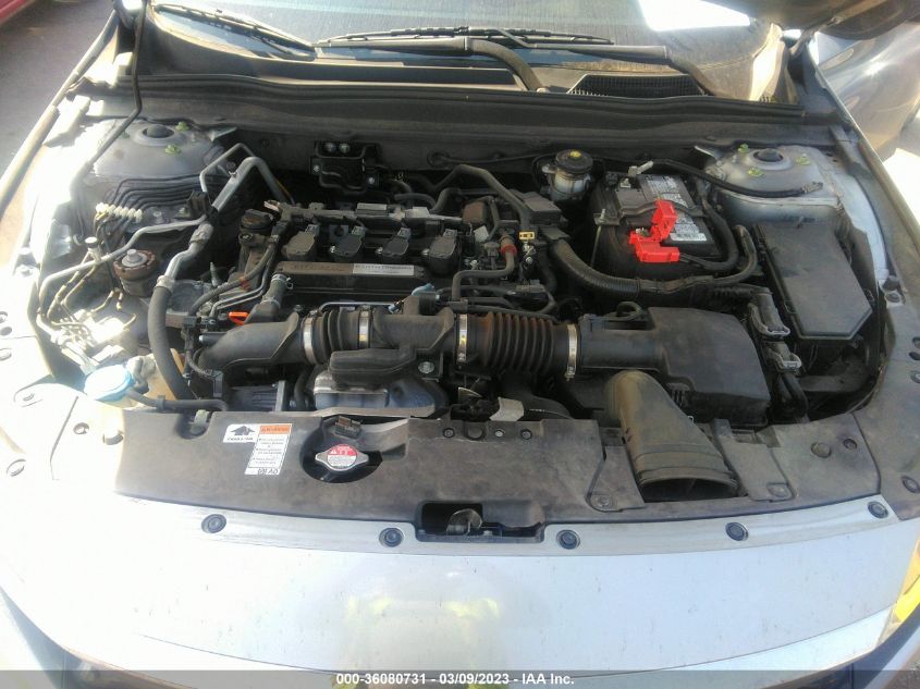 2019 HONDA ACCORD SEDAN EX-L 1.5T - 1HGCV1F5XKA030340