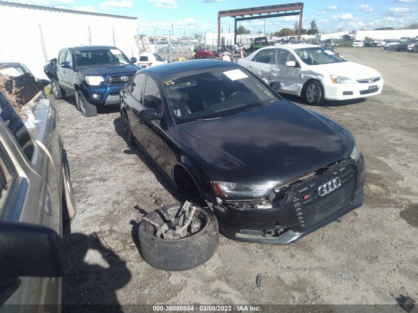 2014 AUDI S4 PREMIUM PLUS - WAUBGAFL7EA058438