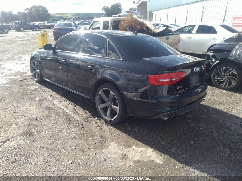 2014 AUDI S4 PREMIUM PLUS - WAUBGAFL7EA058438
