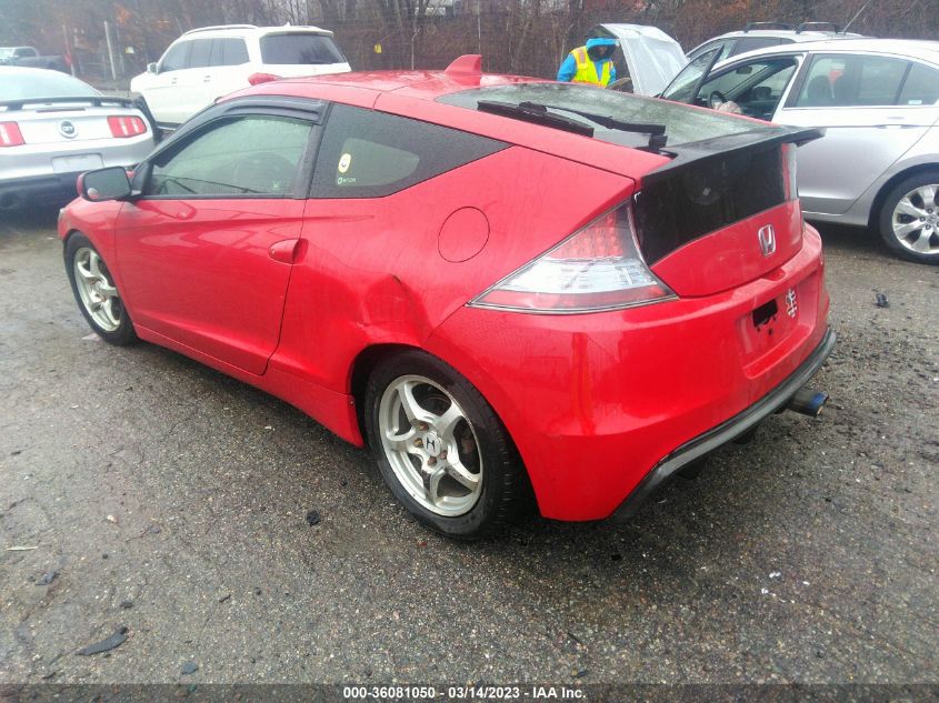 2013 HONDA CR-Z EX JHMZF1C65DS001911