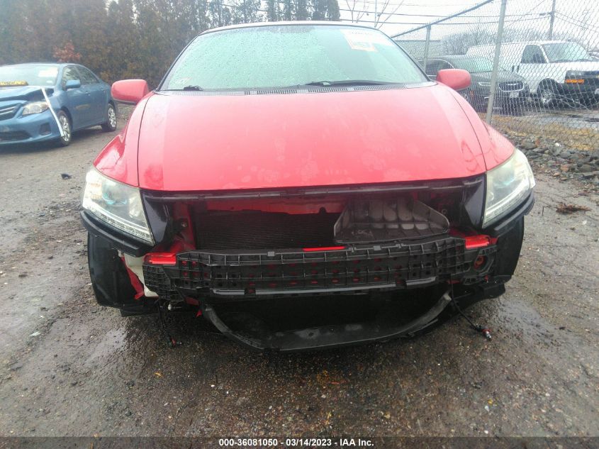 2013 HONDA CR-Z EX JHMZF1C65DS001911