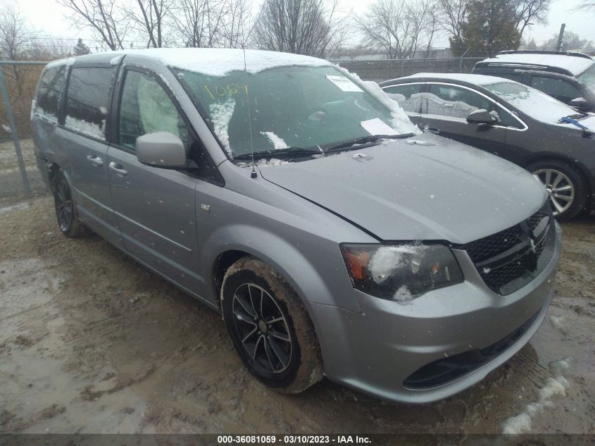 2014 DODGE GRAND CARAVAN SE 30TH ANNIVERSARY - 2C4RDGBGXER406492