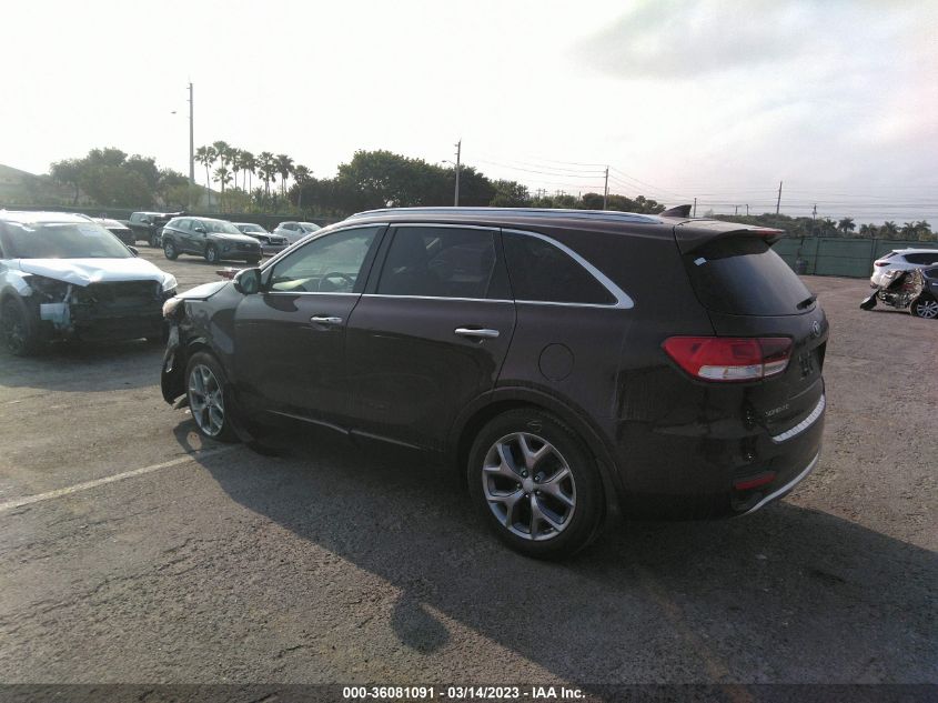 2017 KIA SORENTO SX V6 - 5XYPK4A57HG316639