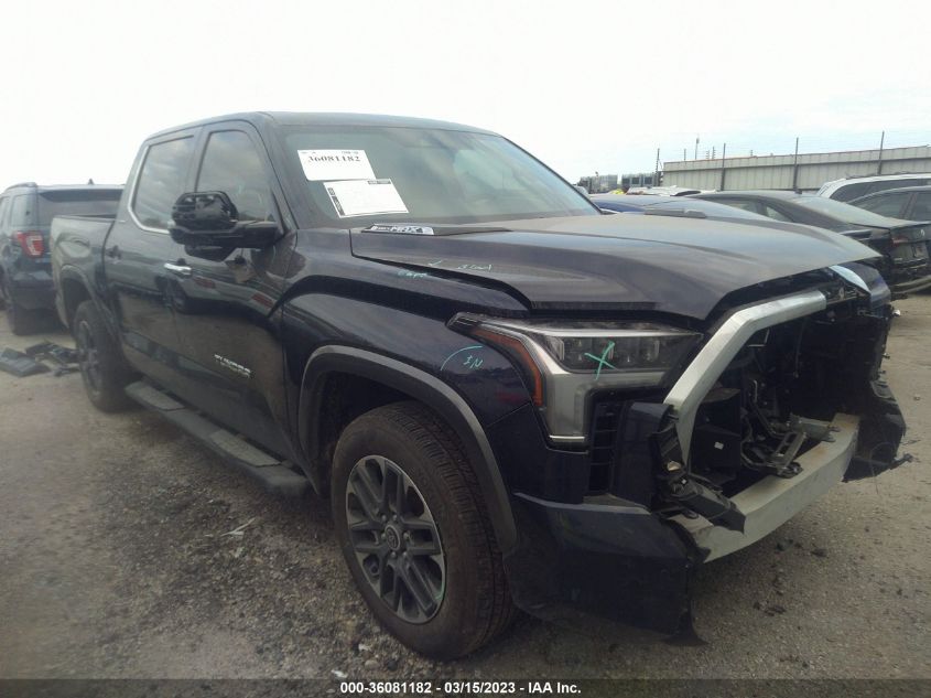 5TFJC5AB6NX001337 TOYOTA TUNDRA 2WD LIMITED HYBRID 2022