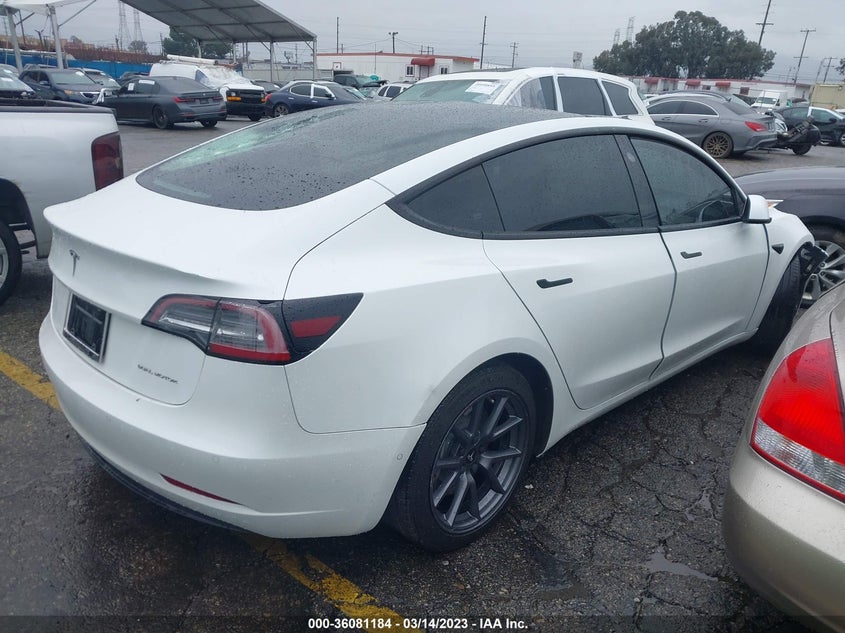 VIN 5YJ3E1EB2MF097157 2021 TESLA MODEL 3 LONG RANGE