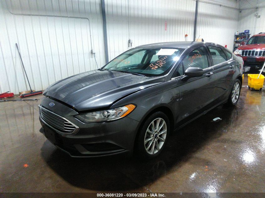 2017 FORD FUSION SE - 3FA6P0HDXHR123755