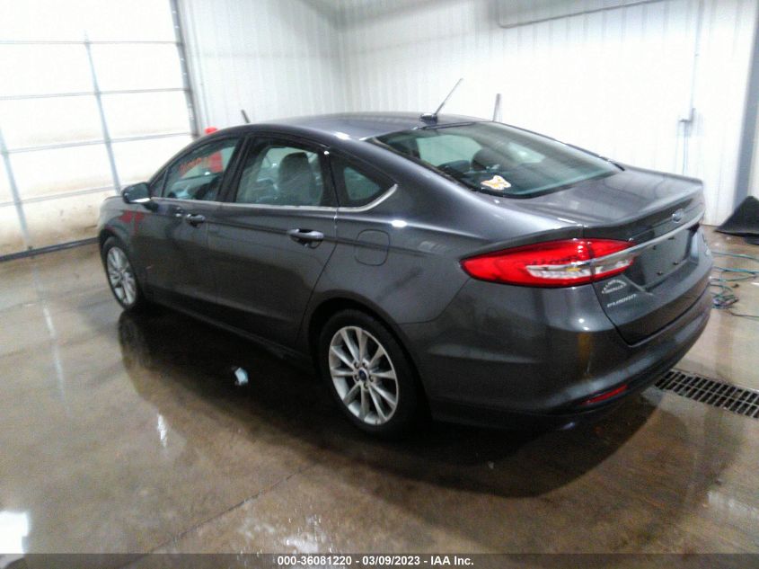 2017 FORD FUSION SE - 3FA6P0HDXHR123755