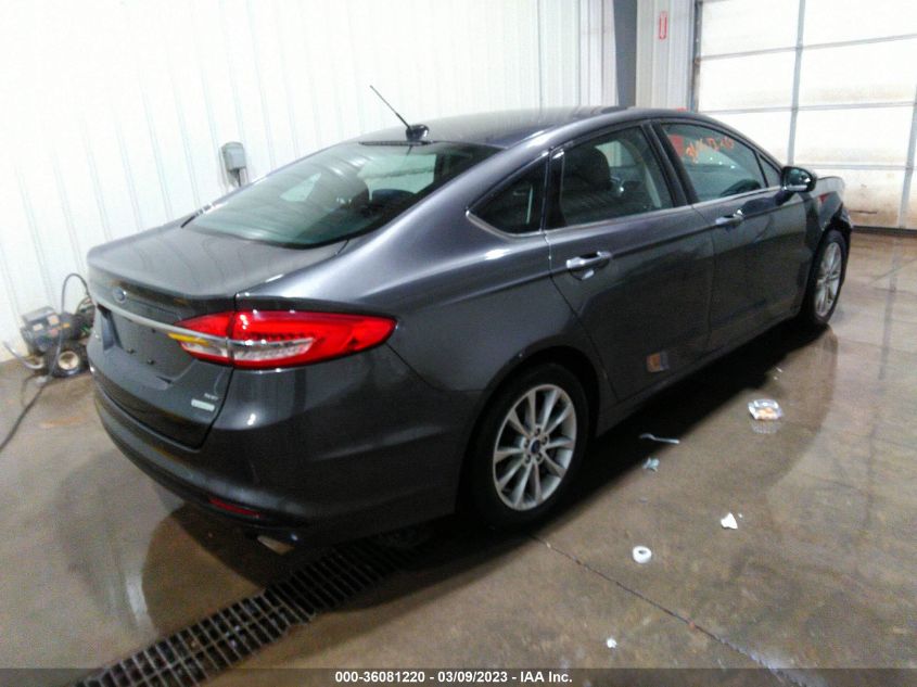 2017 FORD FUSION SE - 3FA6P0HDXHR123755