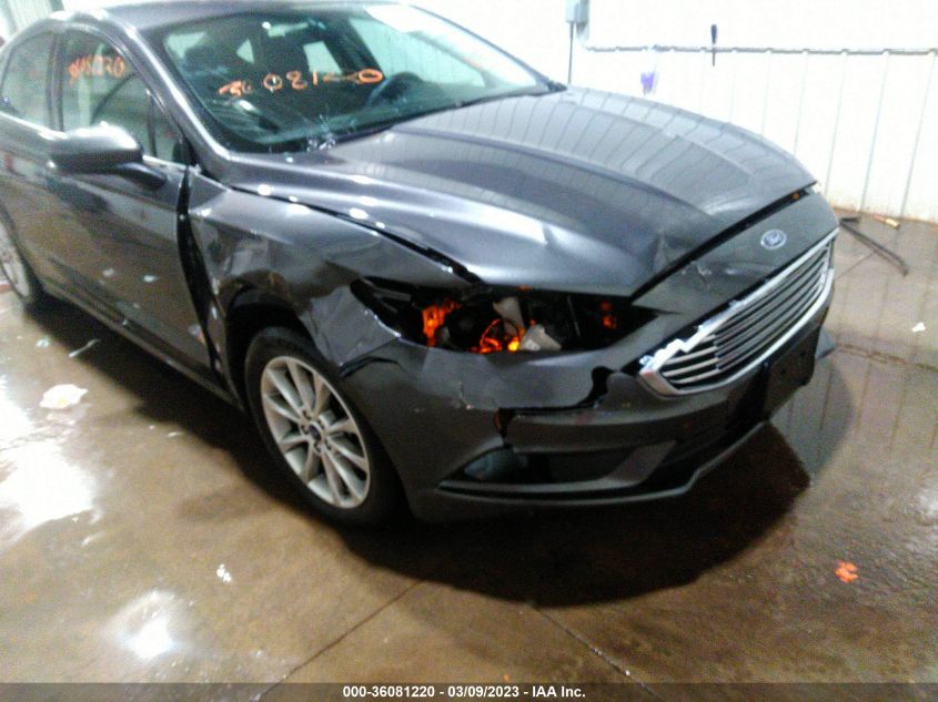 2017 FORD FUSION SE - 3FA6P0HDXHR123755